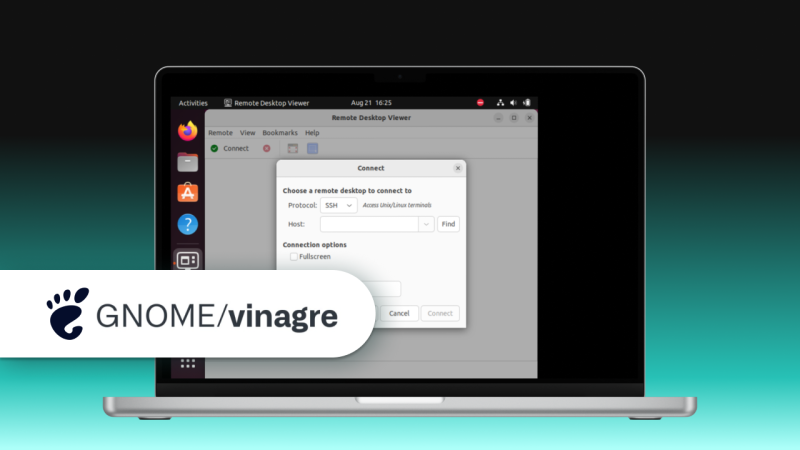 Vinagre Linux Vinagre Linux