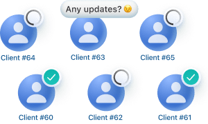 Easy client management for remote support